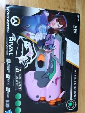Nerf Rival D.Va Pink and Green Blaster